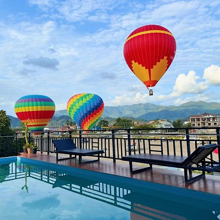 Vangvieng Sisavang Mountain View Hotel Vang Vieng Exterior photo