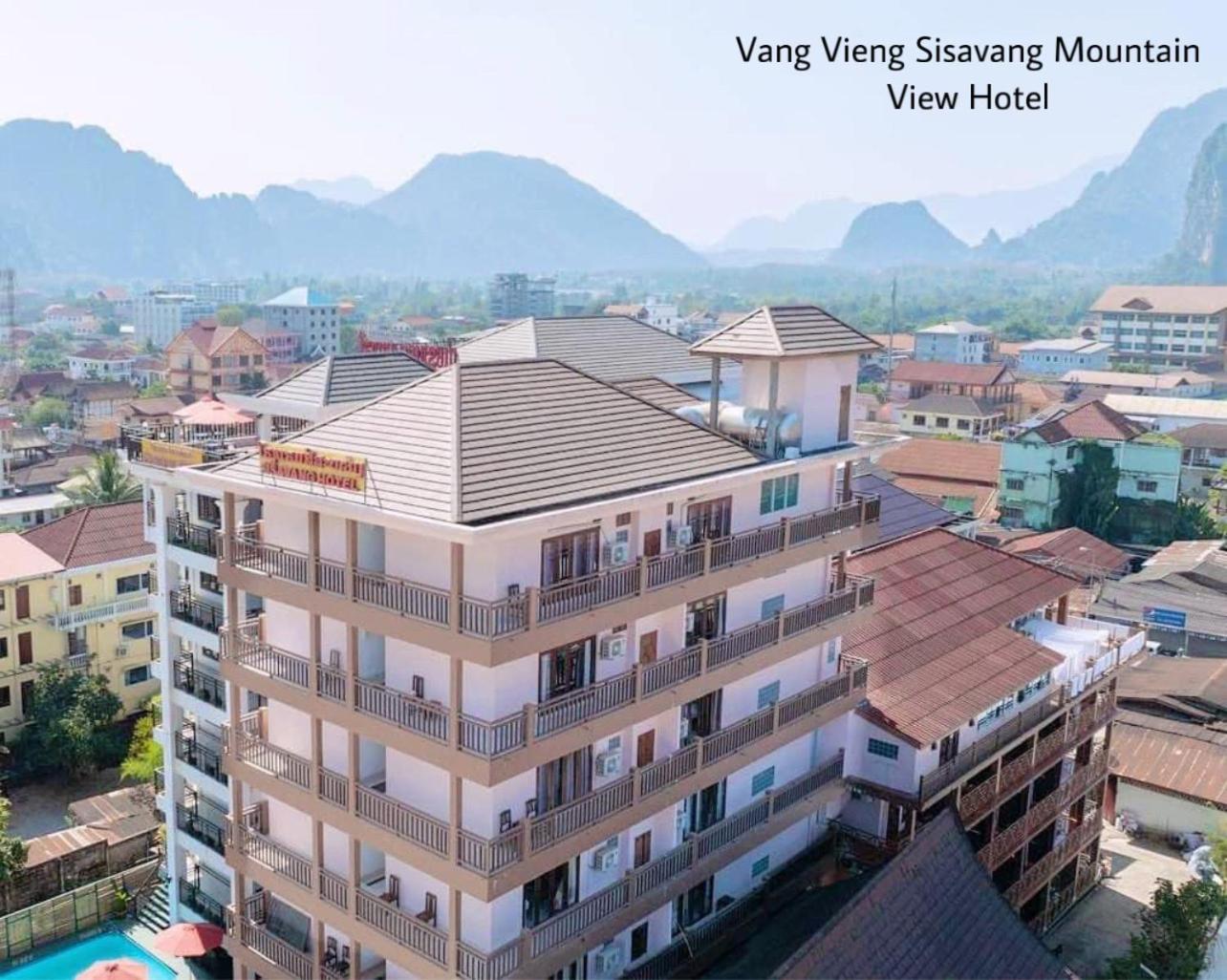 Vangvieng Sisavang Mountain View Hotel Vang Vieng Exterior photo